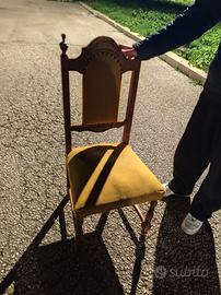 sedia antiquariato 