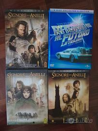 Saga Signore degli Anelli + Ritorno al Futuro DVD