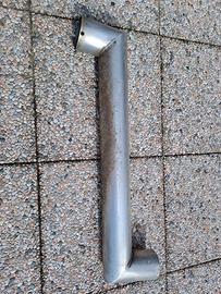 Tubo in acciaio per pluviale a sbalzo 