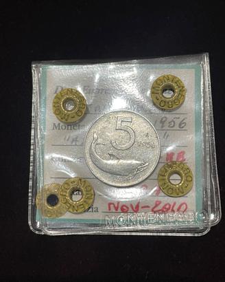 5  lire Raro