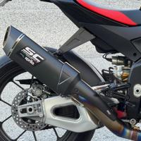Silenziatore slip-on SC Project per aprilia Rsv4