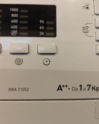 ricambi lavatrice indesit XWA71052