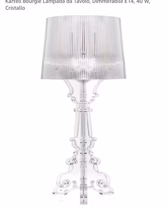 Lampada Kartell Bourgie trasparente