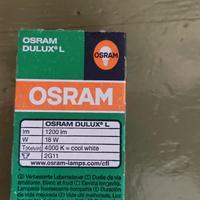 4 lampade dulux l 18 watt