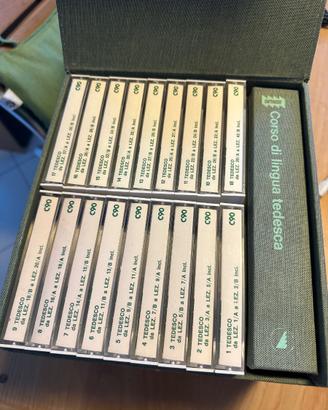 Corso di lingua tedesca Plurimaster – 18 cassette