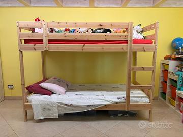 Letto a castello e materassi