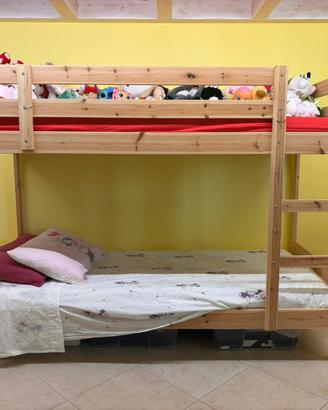 Letto a castello e materassi