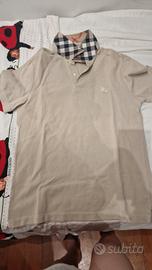 polo burberry beige originale
