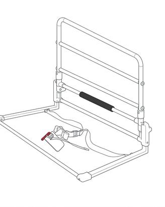 Sponda Sicurezza Letto + Sedia doccia disabili