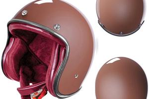 CASCO JET MOTO CAFE RACER STORMER QUARTZ VINTAGE