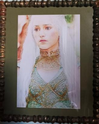 Quadro Daenerys Targaryen in Qarth di A. Inglesi