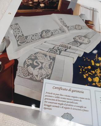 Lenzuola sfilato siciliano