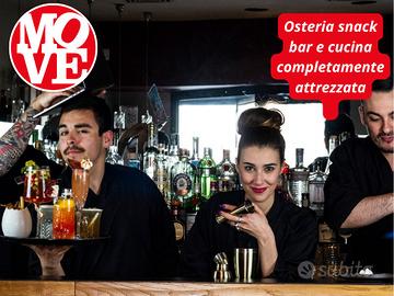 Osteria snack bar e cucina in Via Castellana