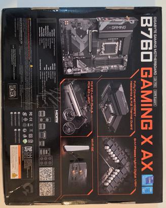 Scheda Madre Gigabyte B760 Gaming X AX DDR5 