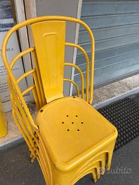 Sedie gialle