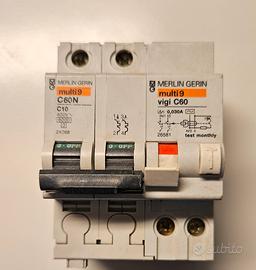 Magnetotermico + Differenziale Merlin Gerin