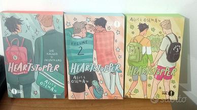 Libri HEARTSTOPPER italiano, volumi 1,2,3 nuovi