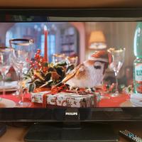 televisore Philips 32 pollici nero con  decoder di