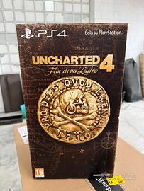 Uncharted 4 Collector Box vuota PS4