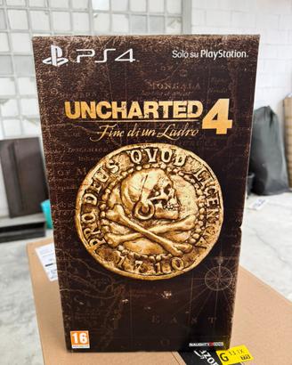 Uncharted 4 Collector Box vuota PS4