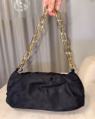 Elegante borsa scamosciata