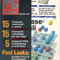 Rivista PC Professionale anno I n.1 maggio 1991