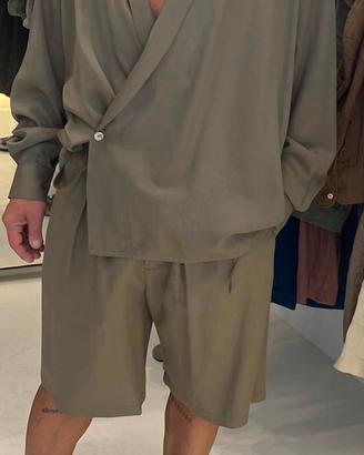 Completo uomo seta lino sartoriale napoli mikonos