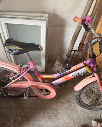 Buci da bambina/ bicicletta bambina