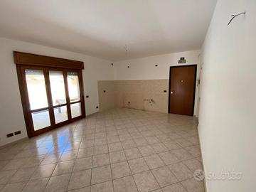 appartamento con terrazzo a livello 