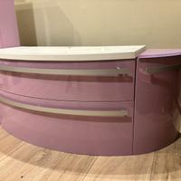 Mobile bagno laccato lucido