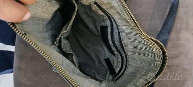 Tracolla Timberland nera pelle