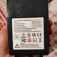 batteria  ricambio  aspirapolvere Dyson v8 sv10