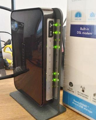 Modem router ADSL2+ wifi Netgear DGN2200 N300