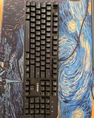 Tastiera meccanica rgb qwerty ita