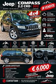 jeep Compass crd 2.2 4x4 sport