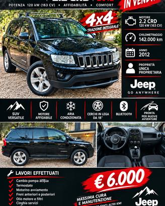 jeep Compass crd 2.2 4x4 sport