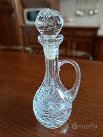 Brocca in cristallo vintage