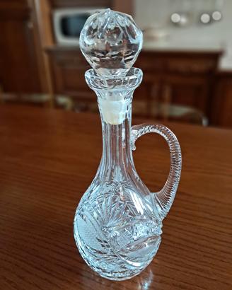 Brocca in cristallo vintage
