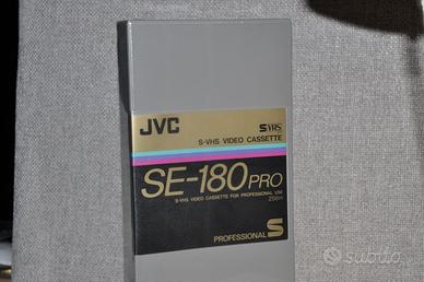 VIDEOCASSETTA JVC S-VHS PROFESSIONALE  SE 180