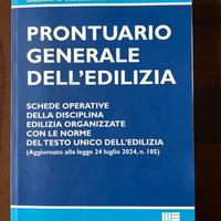 Prontuario generale dell'edilizia. Maggioli 68euro