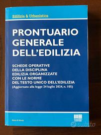 Prontuario generale dell'edilizia. Maggioli 68euro