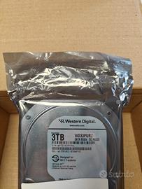 Hard Disk Western Digital 3 TB Purple Nuovo