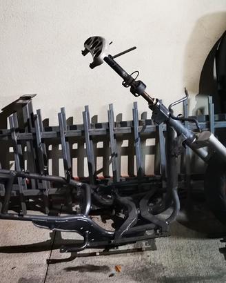 telaio e forcella derbi predator 50cc