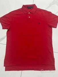 Polo polo ralph lauren taglia m rossa