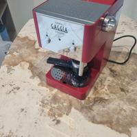 Macchina del caffè Gran Gaggia Deluxe rossa