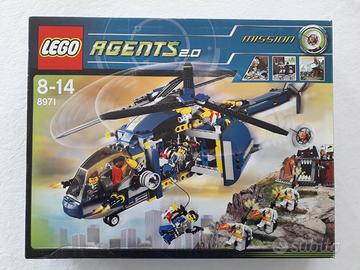 LEGO Agents 8971 - Elicottero e unità antiaerea