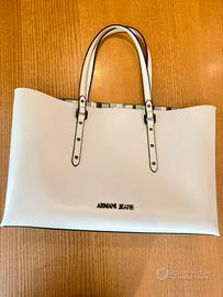 borsa bianca Armani Jeans