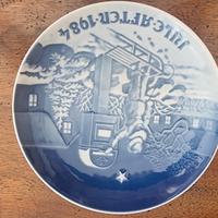 Piatto ceramica Copenaghen 1984
