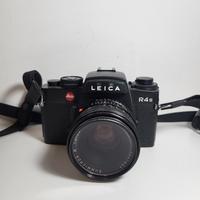 leica R4S senza obiettivo e con motordrive