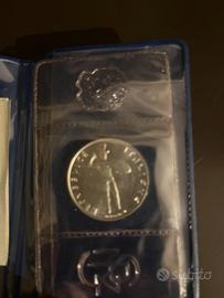 Moneta zecca 500 lire argento